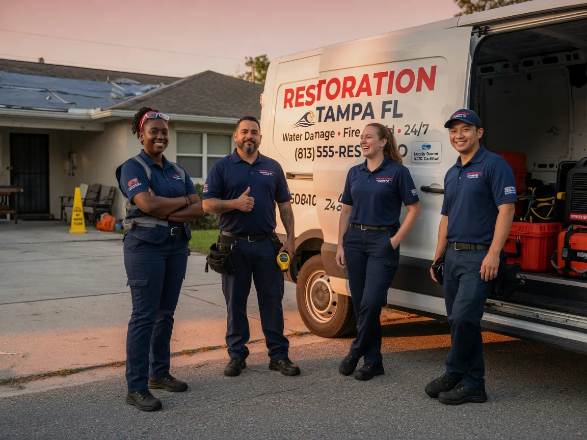 Water Damage Restoration company in New Riegel, OH